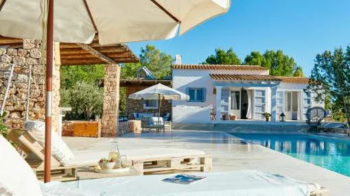 Charming house with pool in Punta Rasa, Cala Saona - Formentera Charming house with pool in Punta Rasa, Cala Saona - Formentera